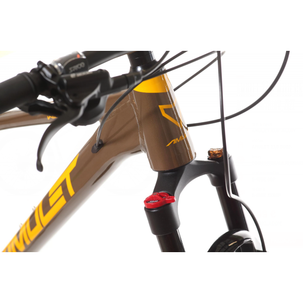Horský bicykel AMULET 27,5 Wild Cat 3.0, deep green/yellow, 2022