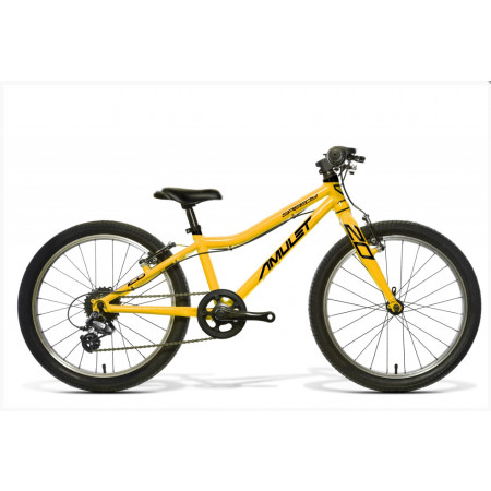 Detský bicykel Amulet 20 SPEEDY 2023 yellow black