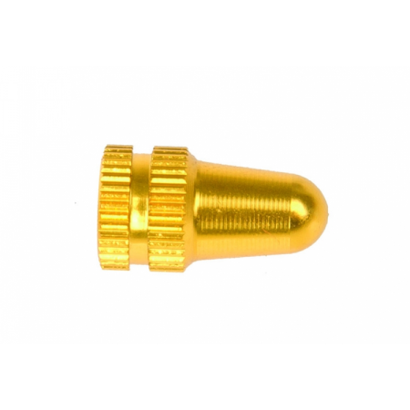 Čapička na auto/galuska ventilok, zlatá
