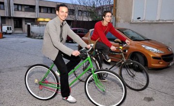 Napísali o nás. Trnavský hlas: "Po Trnave budú jazdiť na retrobicykloch, niekdajších Ukrajinách"