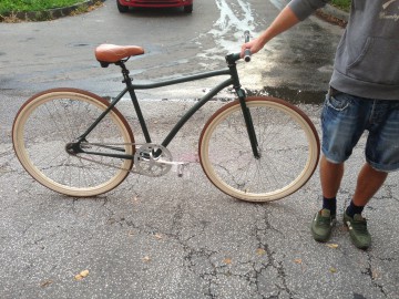 Bicycle frame custom geometry