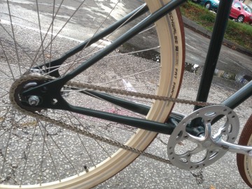 BMX with torpedo, Sturmey Archer crankset